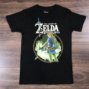 The Legend Of Zelda Breath Of The Wild Women’s Video Game T-Shirts Size Small